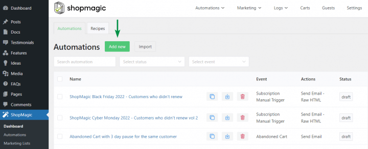 Send Custom Emails For Canceled Orders In Woocommerce Email Automation Marketing