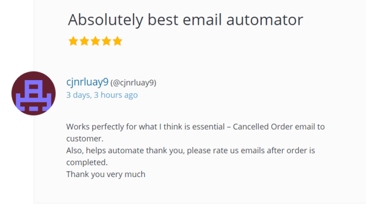 ShopMagic for cancelled orders emails review