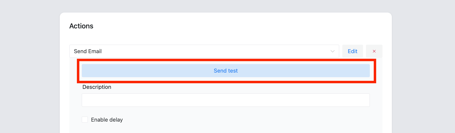 ShopMagic send test feature