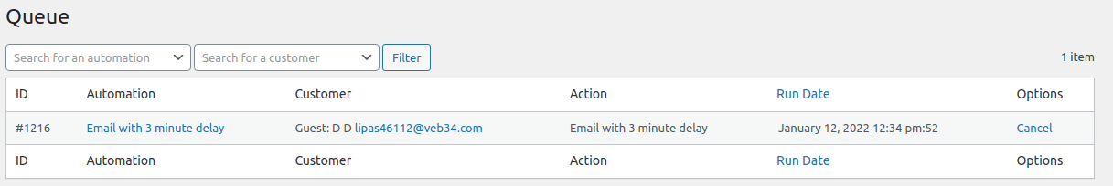 ShopMagic queue