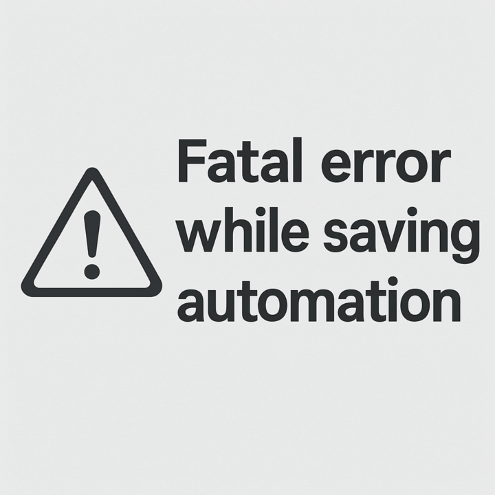 Error message 'Fatal error while saving automation' in ShopMagic for WooCommerce