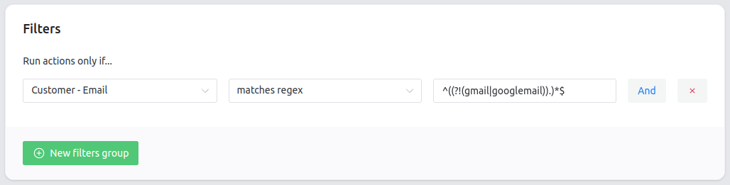 Shopmagic Regex