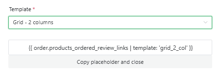 Shopmagic Ordered Grid