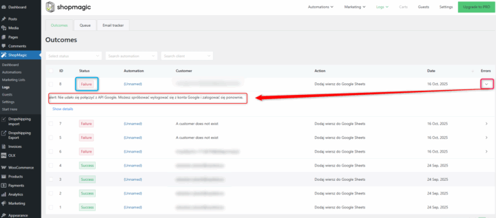 Shopmagicwoocommercewpdeskfailure