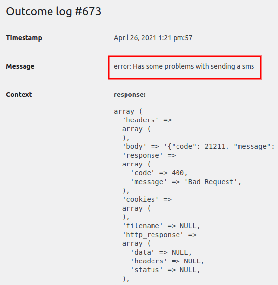 View Logs